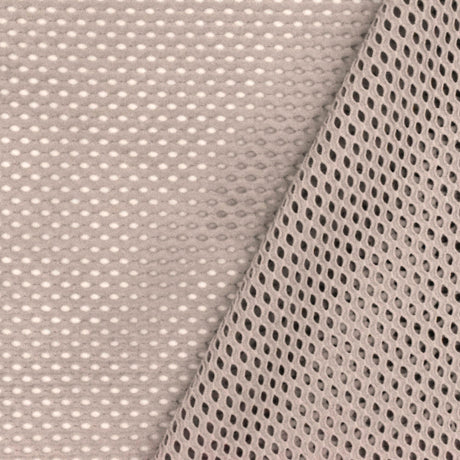 1 Yard Clay Beige Mesh Stretch Yoga Activewear Knit Fabric 50 Inches Wide