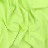 1 Yard Lime Green Solid Stretch Tricot Swimwear Fabric 55 Inches Wide