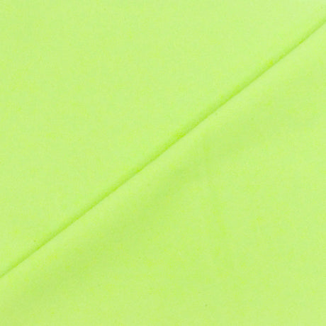 1 Yard Lime Green Solid Stretch Tricot Swimwear Fabric 55 Inches Wide
