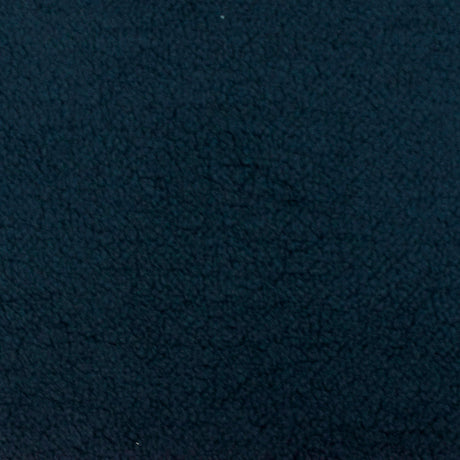 1 Yard Navy Blue Stretch Berber Fleece Knit Fabric 65 Inches Wide
