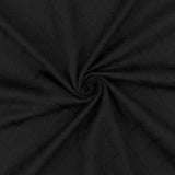 1 Yard Jet Black Diamond Quilt Stretch Polyester Knit Fabric 62 Inches Wide