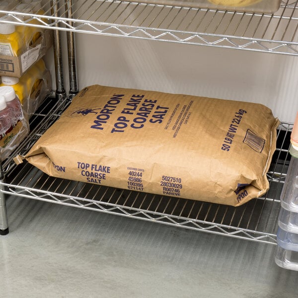 Morton Bulk Coarse Kosher Salt 50 lb.