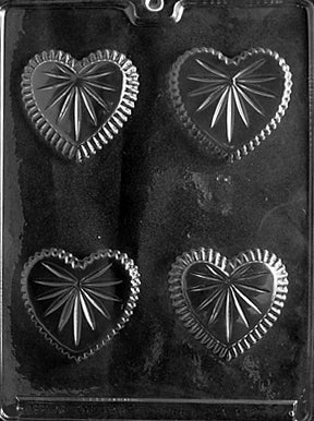 Small Heart Candy Dish Chocolate Mold - LPV050