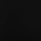 1 Yard Jet Black Solid Stretch Spandex Cotton Jersey Knit Fabric 60 Inches Wide