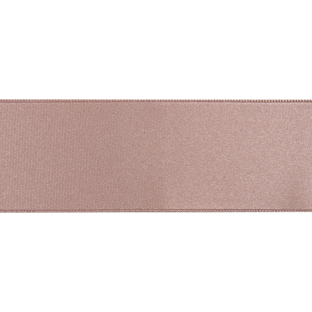 1.5" Dusty Rose Double Face French Satin Ribbon