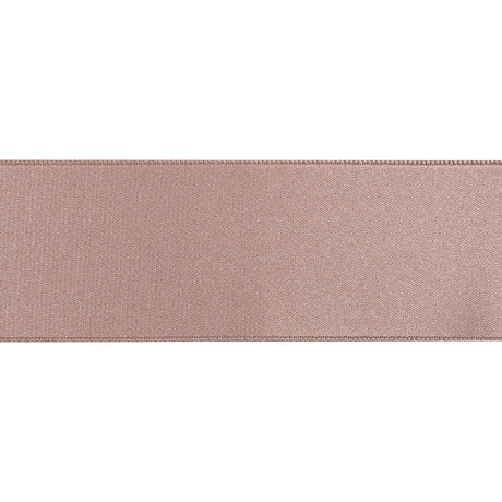1.5" Dusty Rose Double Face French Satin Ribbon