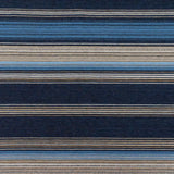 1 Yard Blue & Multi Striped Viscose Stretch Jersey Knit Fabric 64 Inches Wide