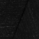 1 Yard Black & Speckled Brown Famous Designer Texture Brushed Back Rib Knit Fabric, 57 Inches Wide