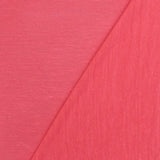 1 Yard Girly Pink Slub Stretch Rayon Jersey Knit Fabric Soft Matte 68 Inches Width