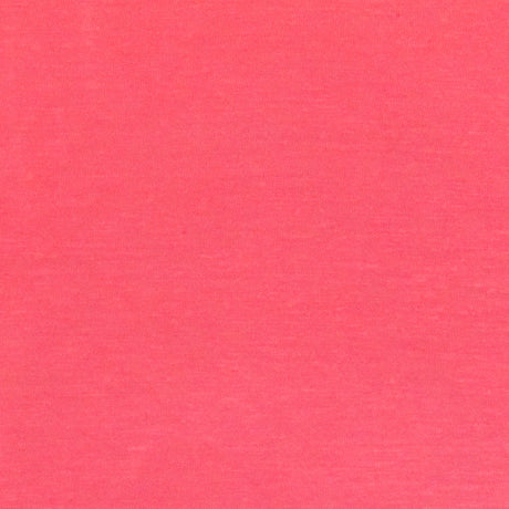 1 Yard Girly Pink Slub Stretch Rayon Jersey Knit Fabric Soft Matte 68 Inches Width