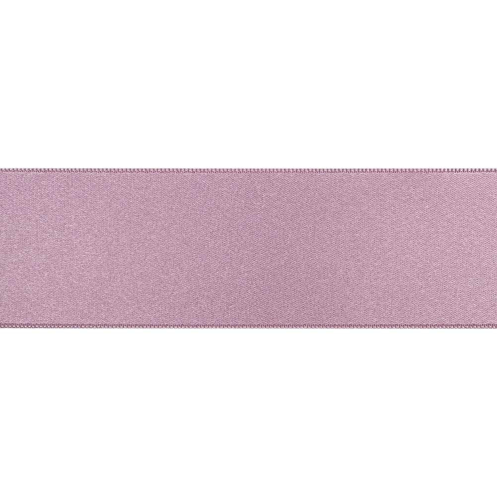 1.5" Mauve Double Face French Satin Ribbon