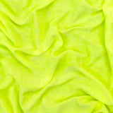 1 Yard Neon Yellow Activewear Stretch Knit Fabric Soft Spandex Lightweight 58 Inches Width