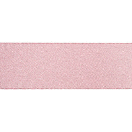 1.5" Pink Double Face French Satin Ribbon