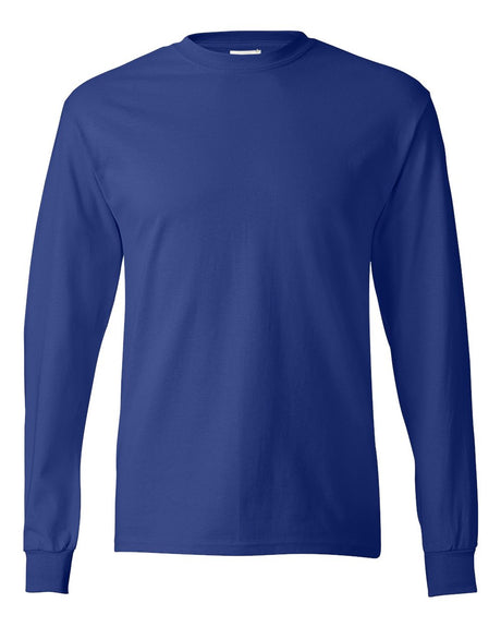Hanes® Authentic Crewneck Long Sleeve T-Shirt