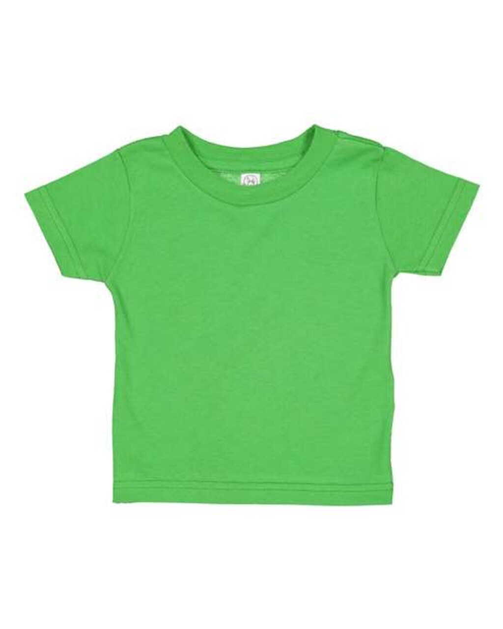 RADYAN® Infant Crew Short Sleeve Cotton Jersey Tee