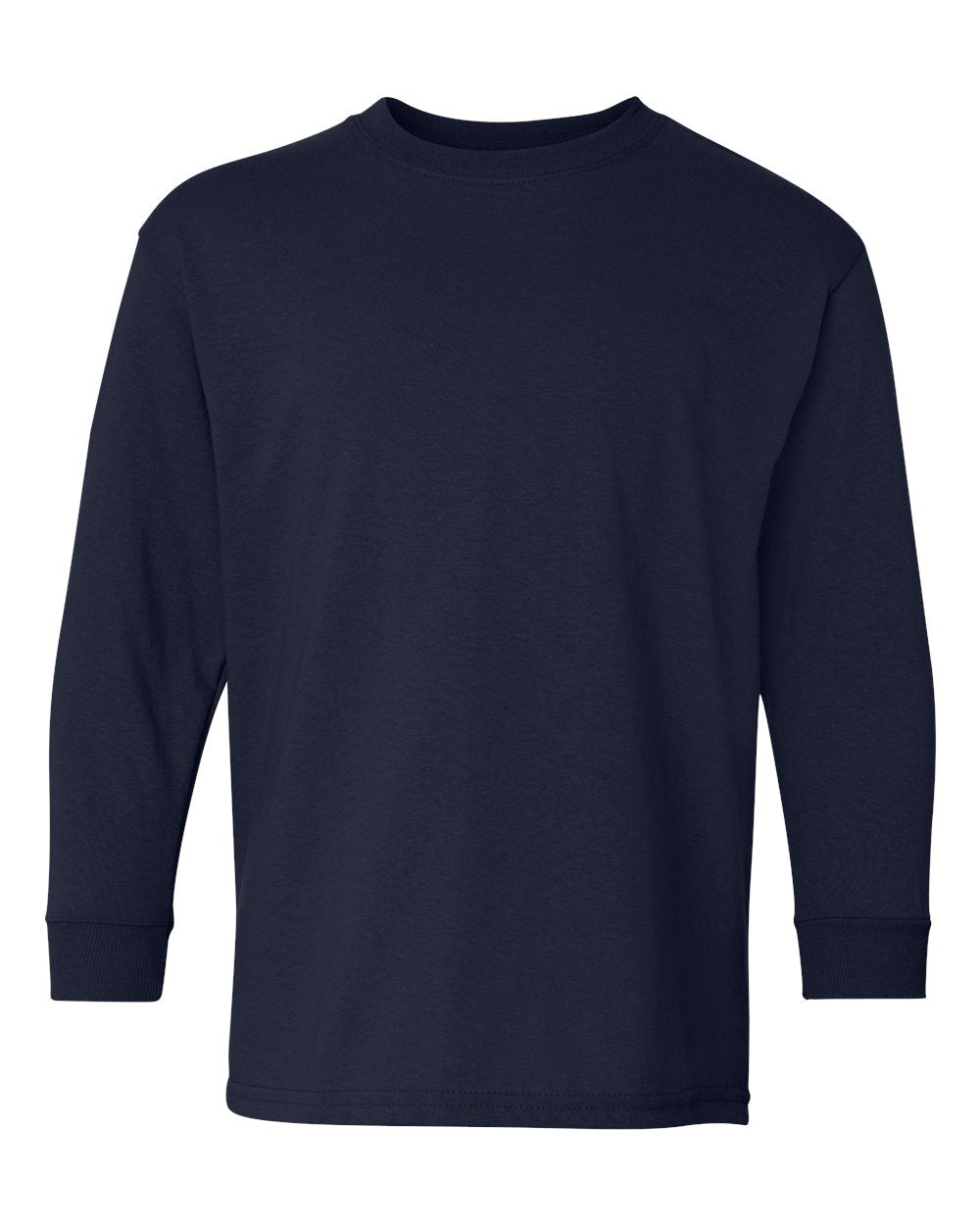 GILDAN® Heavy Cotton Youth Crewneck Long Sleeve T-Shirt