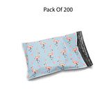 Poly Bag Mailer 10" x 13" Glossy Multi Design Envelopes | Premium Plastic Mailing & Courier Bags