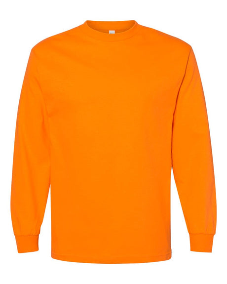 American Apparel® Heavyweight Cotton Crewneck Long Sleeve Tee