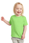 RADYAN® Toddler Fine Jersey Crew Neck Short Sleeve Tee - 3321