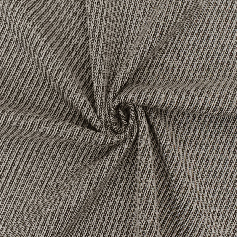 1 Yard Ash Beige Gray Twill Jacquard Wool Cotton Double Knit Fabric for Jackets 60 Inches Width