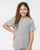 Tultex® Youth Fine Jersey Crew Neck Short Sleeve T-Shirt