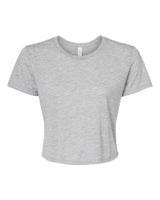 BELLA + CANVAS® Women’s Crewneck Short Sleeve Flowy Crop Tee