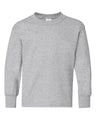 Hanes® Authentic Youth Crew Neck Long Sleeve T-Shirt