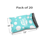 Glossy Design Poly Mailer Envelopes 10" x 13" Multi design, Weight 0.25 to 1 Ib