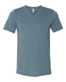 BELLA + CANVAS® Heather CVC Short Sleeve V-Neck Tee