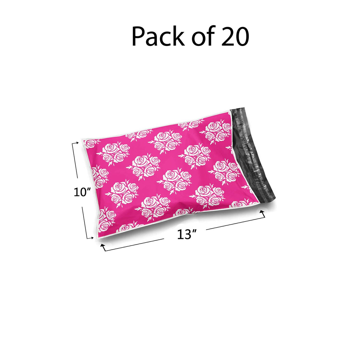 Design Poly Mailer Envelopes - 10 x 13 Glossy (Multi Pack & Design)