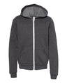 BELLA + CANVAS® Youth Sponge Fleece Full-Zip Hoodie - 3739Y