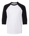 Bella + Canvas® Youth Three Quarter Sleeve Baseball Tee - 3200Y