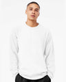 BELLA + CANVAS® Sponge Fleece Raglan Crewneck Long Sleeve Sweatshirt