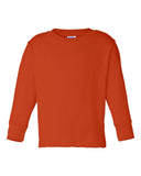 RADYAN® Toddler Cotton Jersey Crewneck Long Sleeve T-Shirt