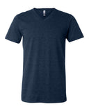 BELLA + CANVAS® Heather CVC Short Sleeve V-Neck Tee