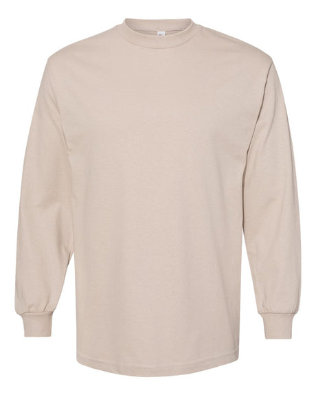 American Apparel® Heavyweight Cotton Crewneck Long Sleeve Tee