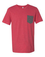 BELLA + CANVAS® Jersey Pocket Crewneck Short Sleeve Tee - 3021