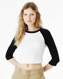 BELLA + CANVAS® Micro 3/4 Raglan Sleeve Baby Tee