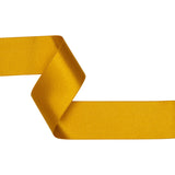 1.5" Dark Yellow Double Face French Satin Ribbon