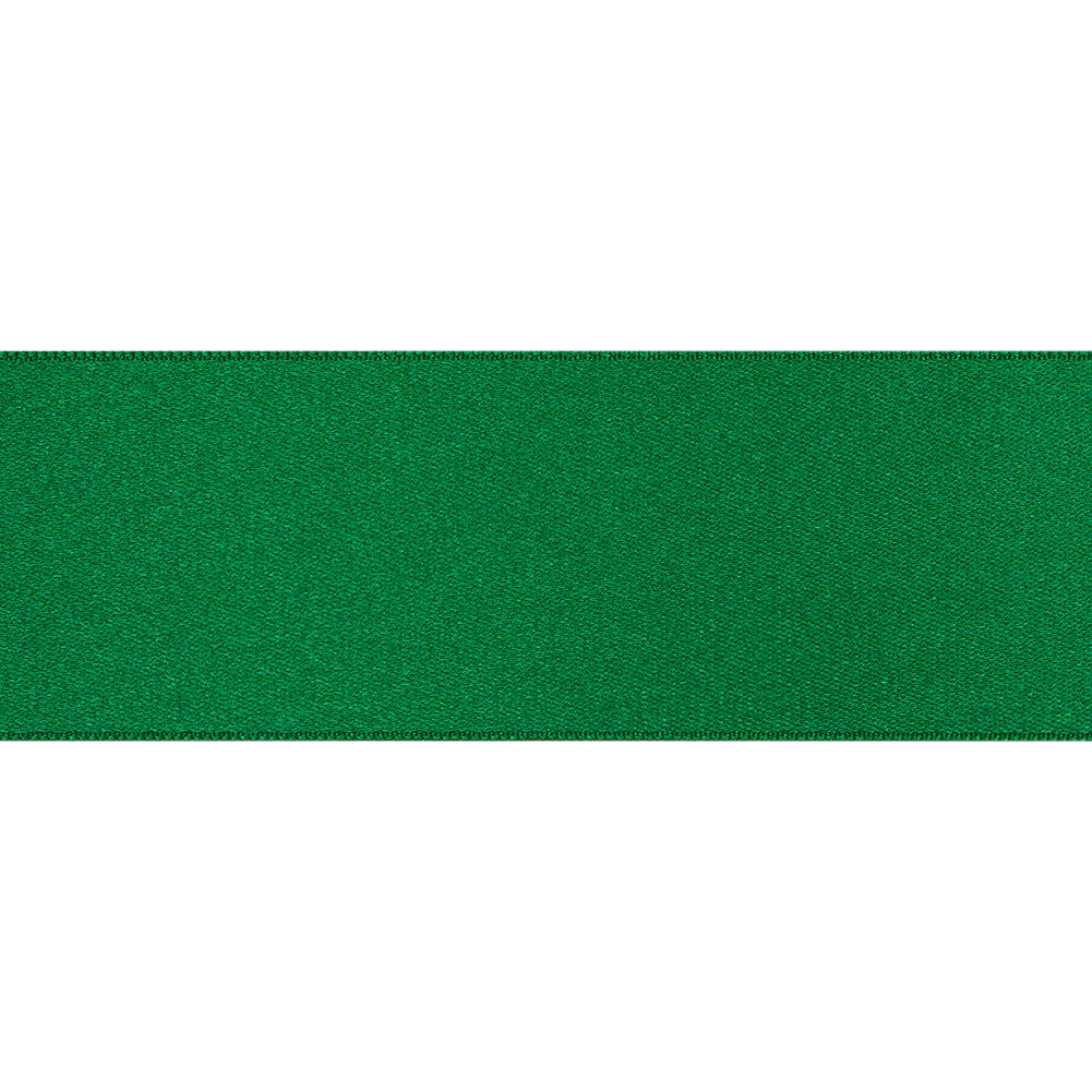 Emerald Double Face French Satin Ribbon