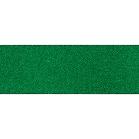 Emerald Double Face French Satin Ribbon