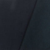 1 Yard Stark Blue Black Mini Wave Stretch Jacquard Double Knit Fabric 52 Inch Width