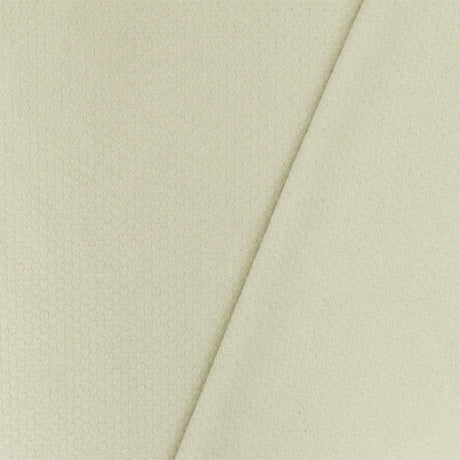 1 Yard Ceramic Beige 3D Mini Tile Cloque Stretch Double Knit Fabric 58 Inches