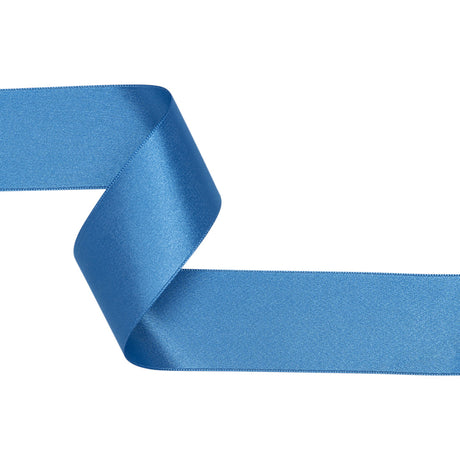 1.5" French Blue Double Face French Satin Ribbon
