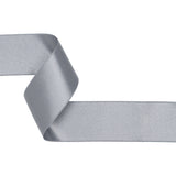 1.5" Light Gray Double Face French Satin Ribbon