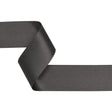 1.5" Charcoal Double Face French Satin Ribbon