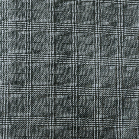 1 Yard Off Black White Plaid Printed Stretch Polyester Athletic Mesh Knit Fabric 62 Inches
