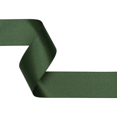 1.5" Hunter Double Face French Satin Ribbon