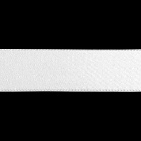 Off-White Double Face French Satin Ribbon - 1"