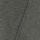 1 Yard Heather Dark Gray 2x2 Stretch Rib Knit Fabric for Apparel Dresses Blouses Activewear 52 Inches Width